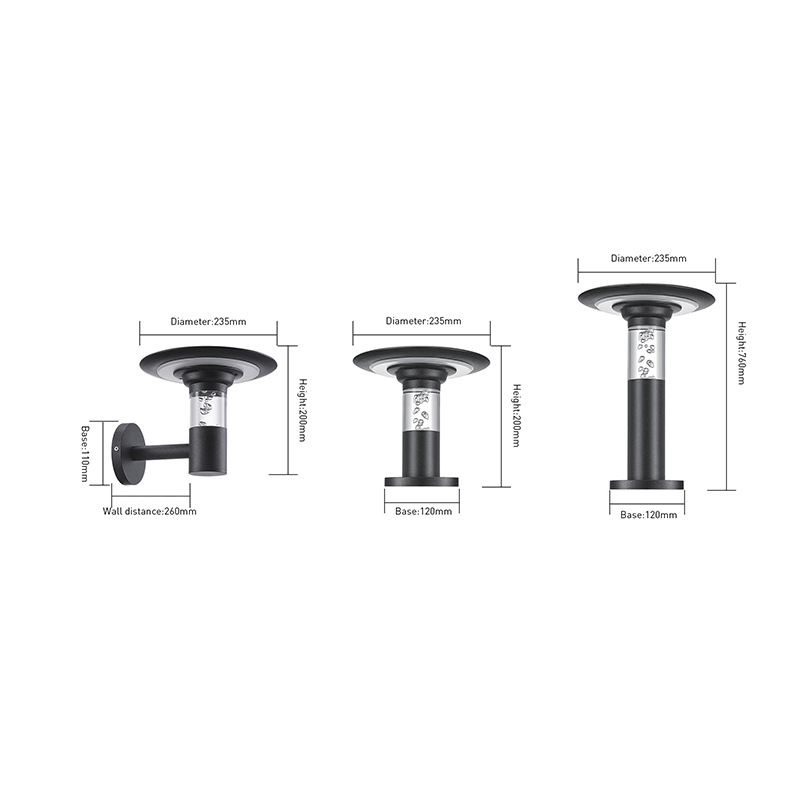 Lumière de jardin solaire LED Lumière de jardin solaire LED